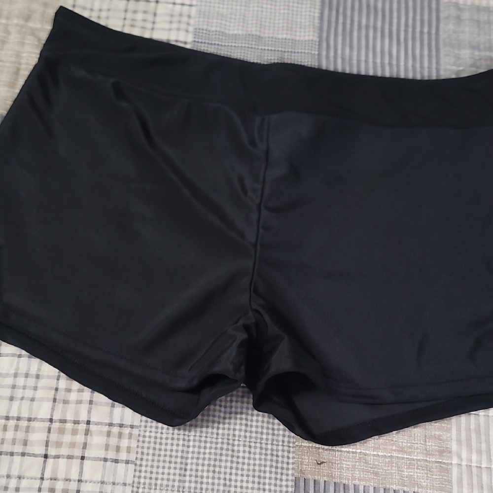 3/$20 ZeroXposur Women's Black Swim Shorts 3X